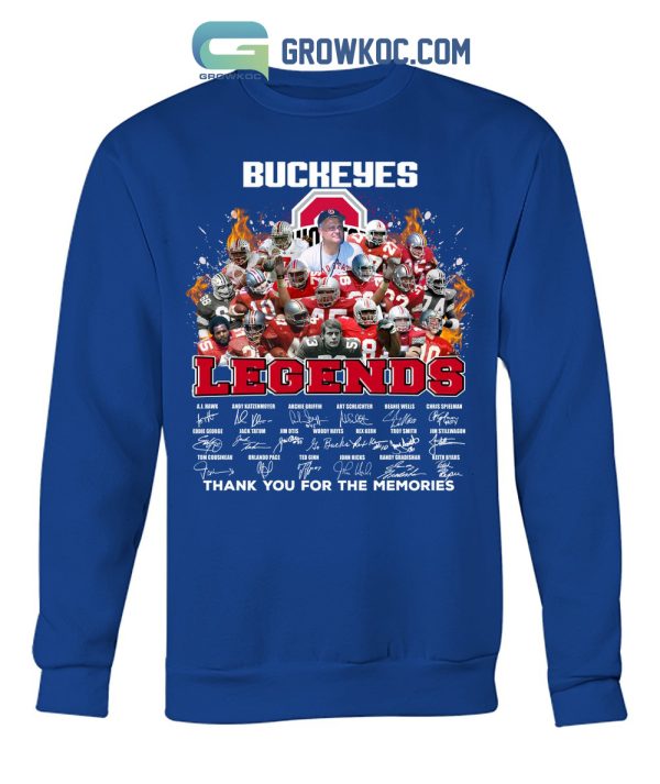 Ohio State Buckeyes Legends Team T-Shirt