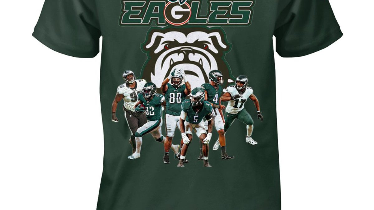 Philadelphia Eagles Bulldogs T-Shirt - Growkoc