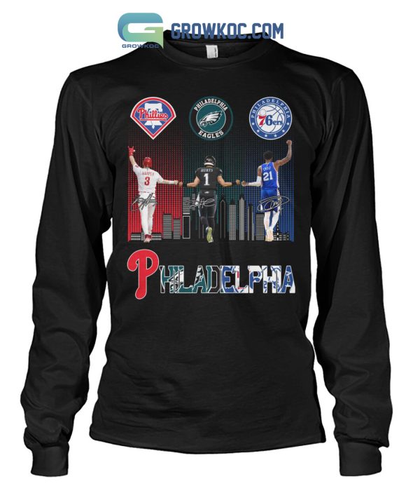 Philadelphia Phillies Eagles 76er T-Shirt