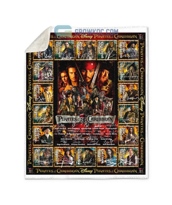 Pirates Of The Caribbean Disney Fleece Blanket, Quilt