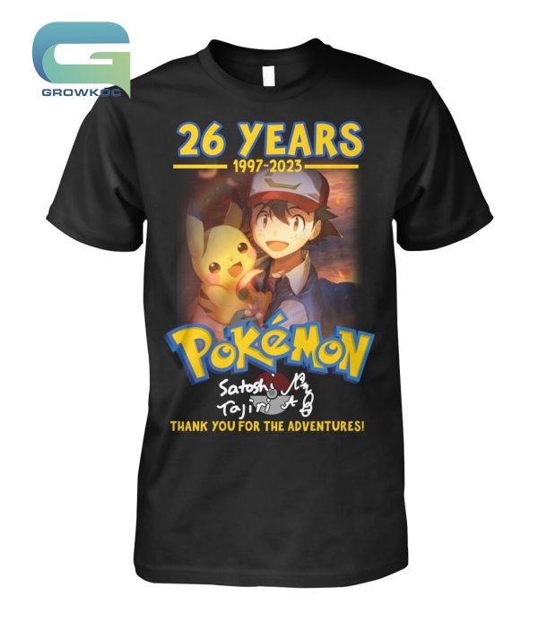 Pokémon 26 Years 1997-2023 T-Shirt