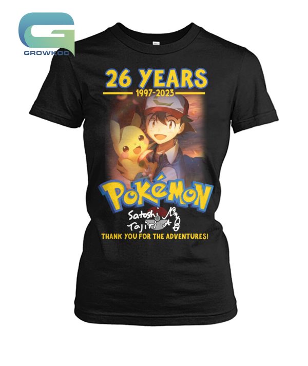 Pokémon 26 Years 1997-2023 T-Shirt