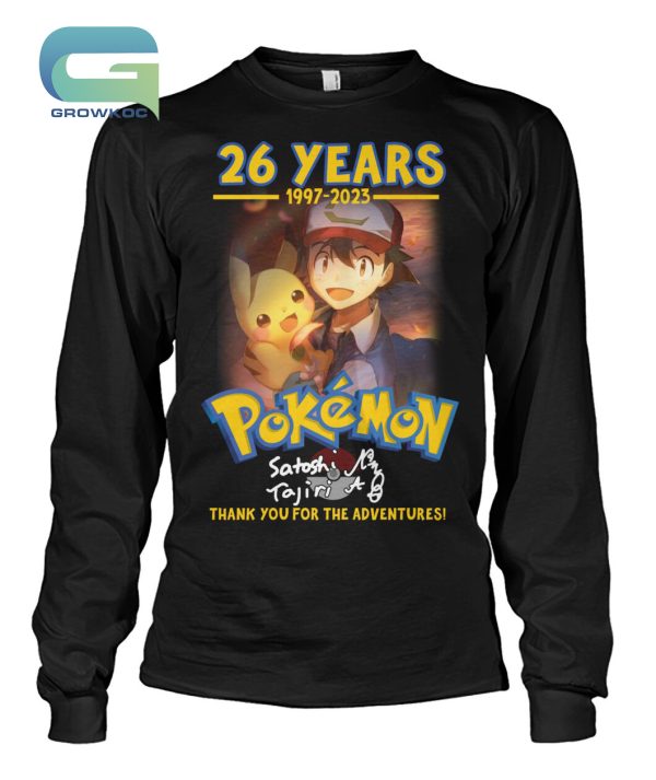 Pokémon 26 Years 1997-2023 T-Shirt