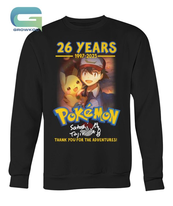 Pokémon 26 Years 1997-2023 T-Shirt