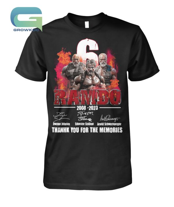 Rambo 15 Years 2008-2023 T-Shirt