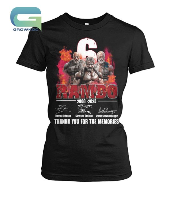 Rambo 15 Years 2008-2023 T-Shirt