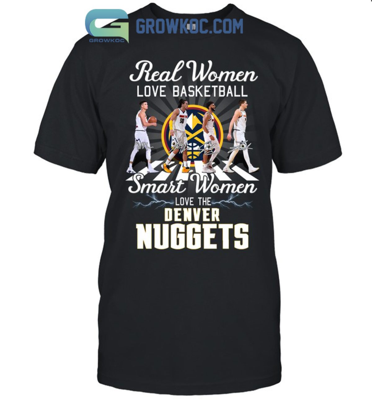 women's denver nuggets shirt