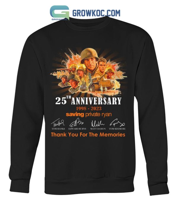 Saving Private Ryan 25th Anniversary 1998-2023 T-Shirt