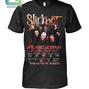 Slipknot 25th Anniversary Black Design Hawaiian Shirts