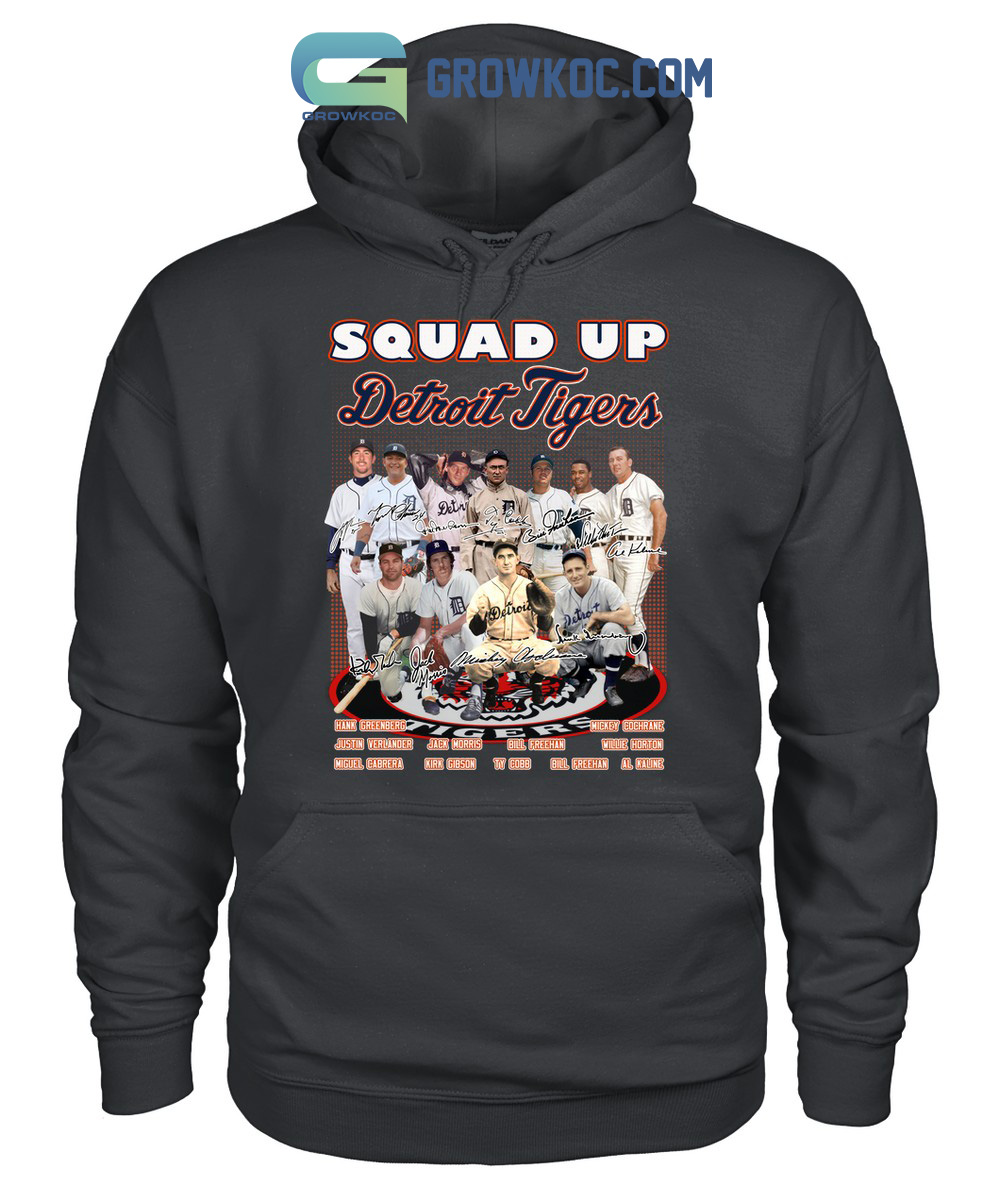 MLB Detroit Tigers Mix Jersey Custom Personalized Hoodie Shirt - Growkoc
