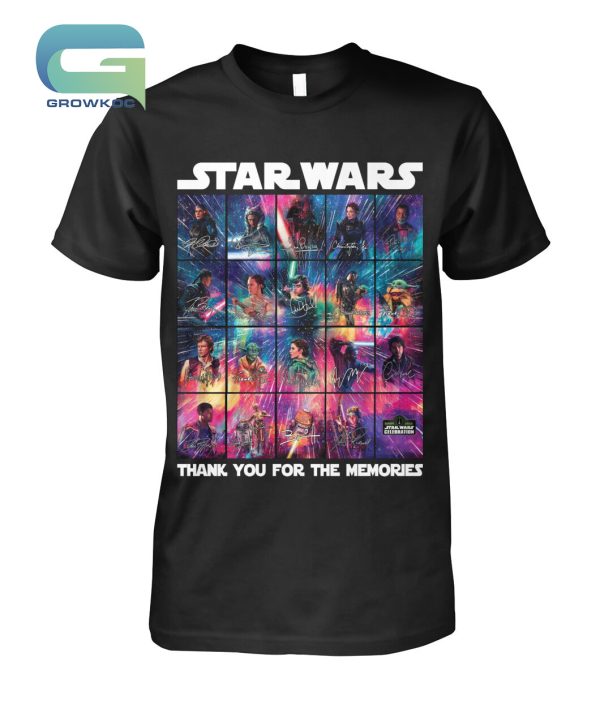 Star War Characcters Celebration T-Shirt