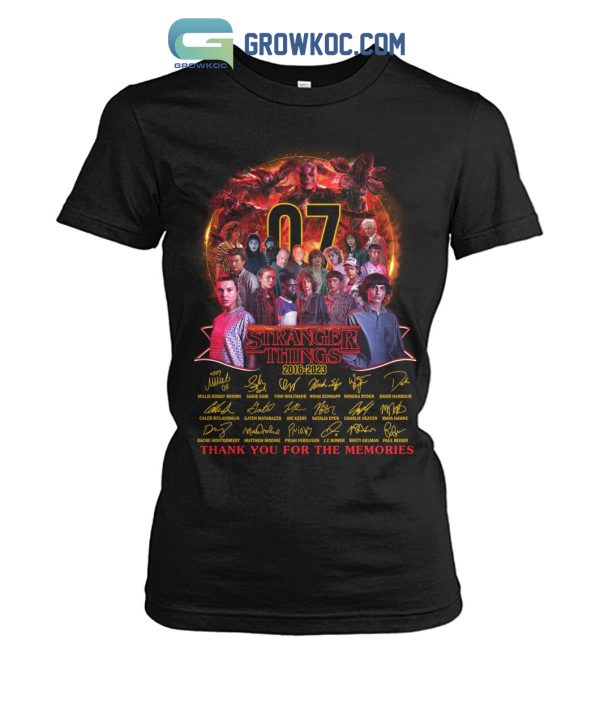 Stranger Things 07th Anniversary 2016-2023 T-Shirt