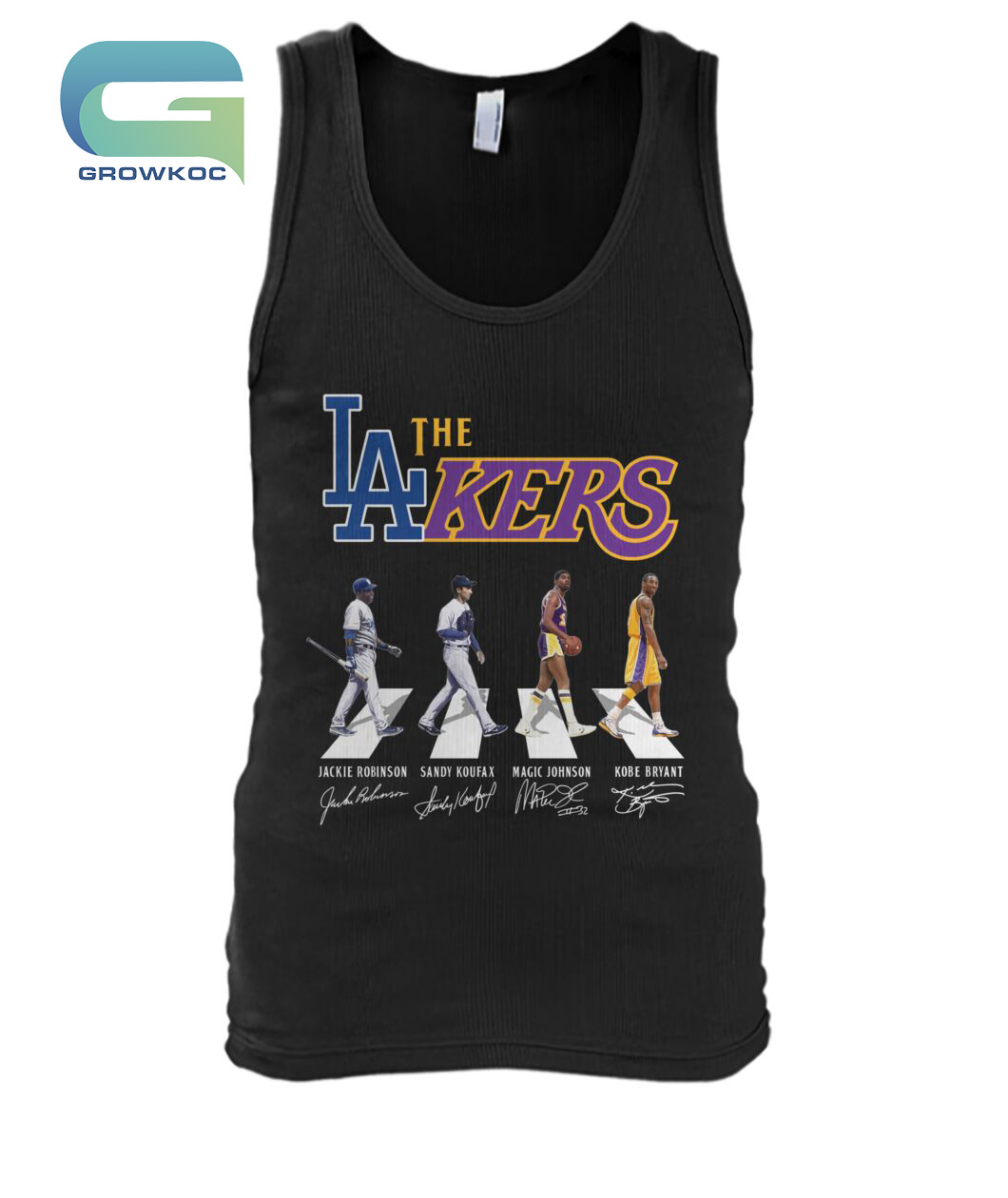 The Lakers Legends Jackie Robinson Sandy Koufax Kobe Bryant and
