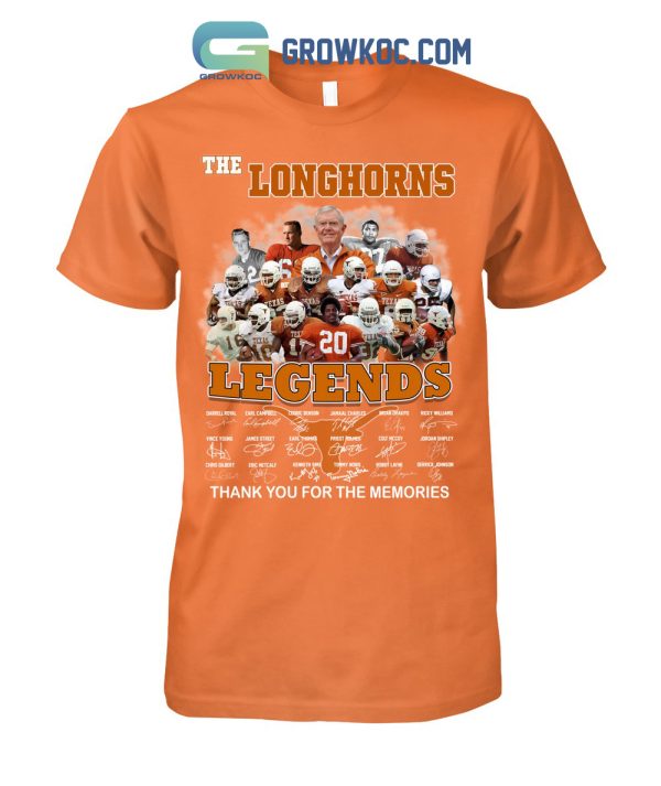The Longhorns Legends Team T-Shirt