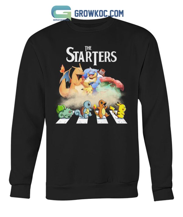 The Starters Pokemon Picachu T-Shirt