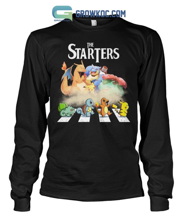 The Starters Pokemon Picachu T-Shirt