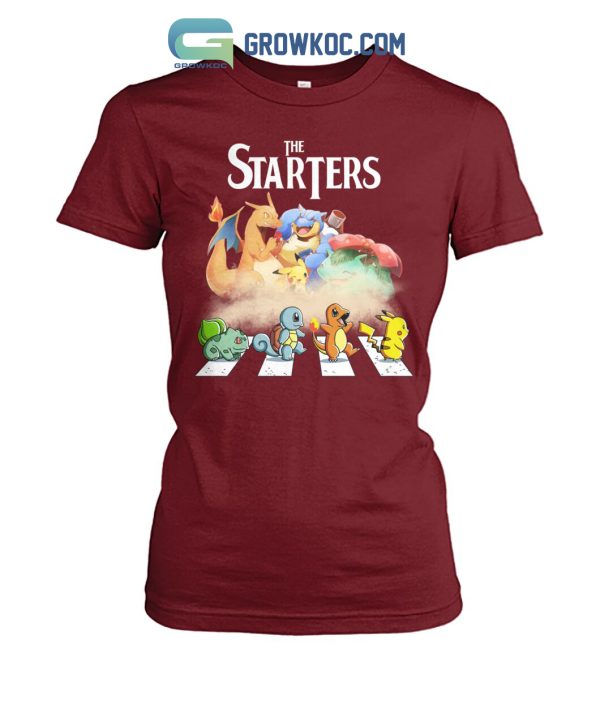 The Starters Pokemon Picachu T-Shirt