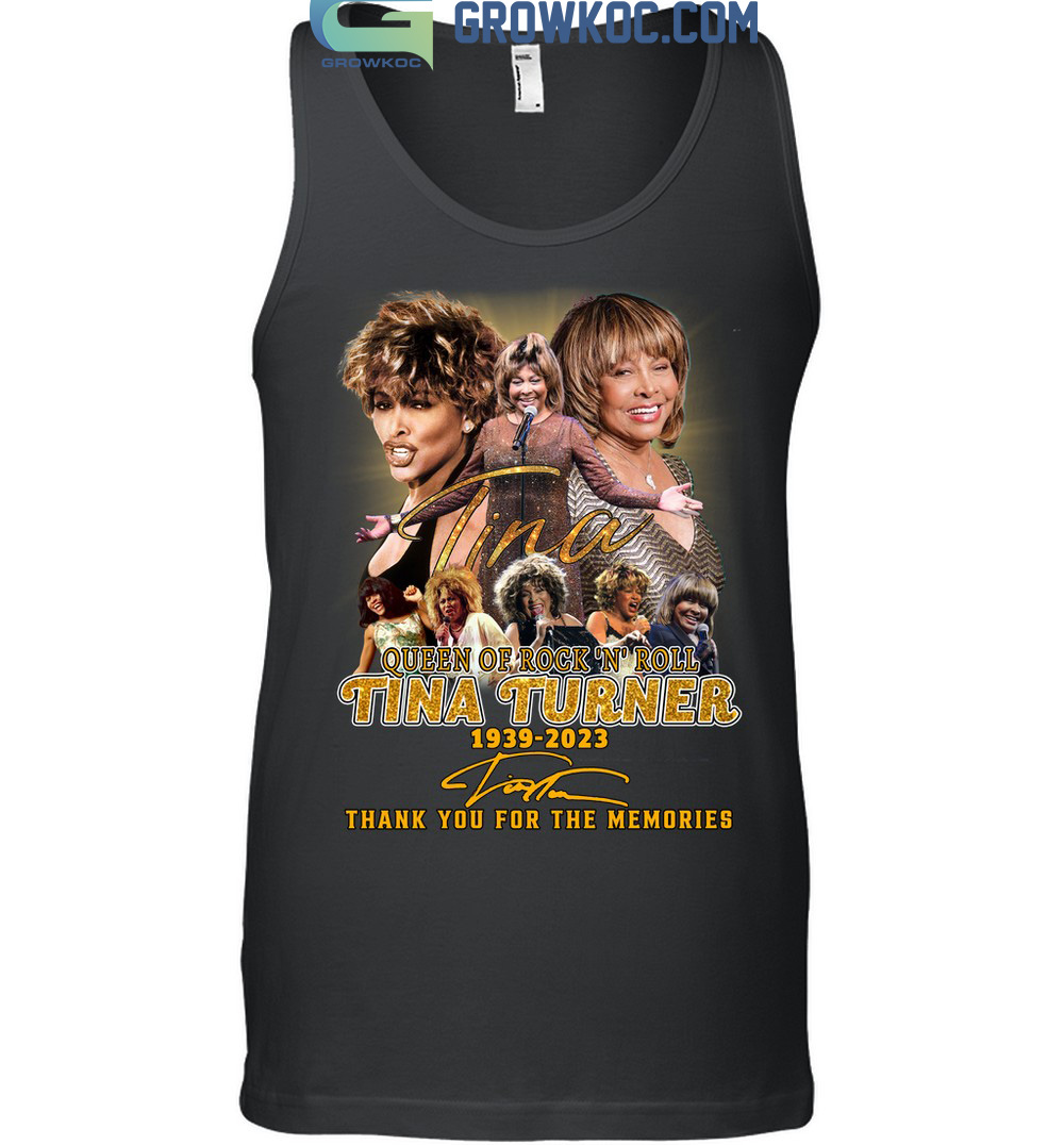 Retro Queen of Rock And Roll Tina Turner T Shirt, Unique Rest In Peace Tina  Turner Shirt - Allsoymade