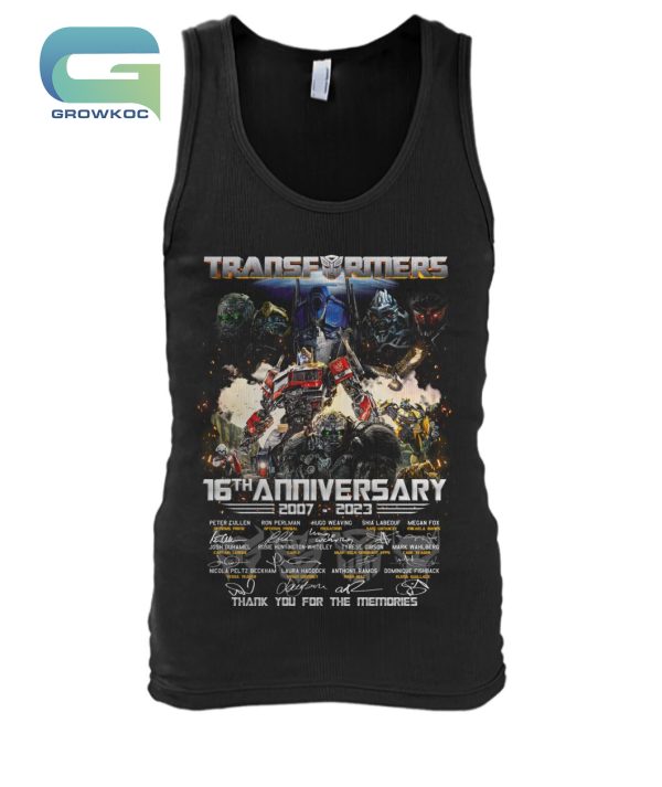 Transformers 16th Anniversary 2007-2023 T-Shirt