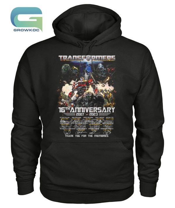 Transformers 16th Anniversary 2007-2023 T-Shirt