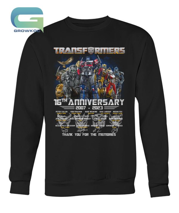 Transformers New Version 16th Anniversary Cool T-Shirt