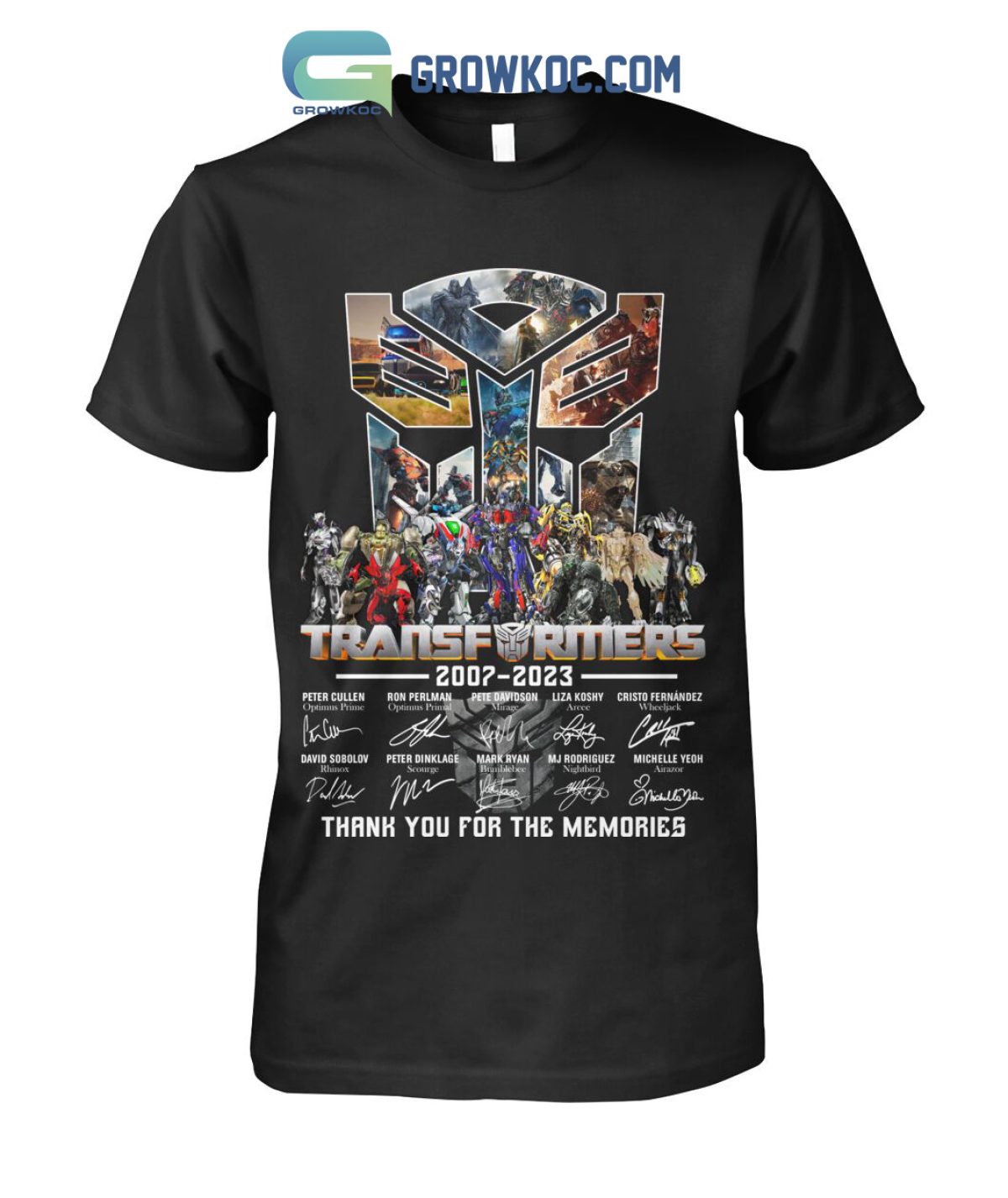 希少 00's Transformers 2007 プロモ Tシャツ