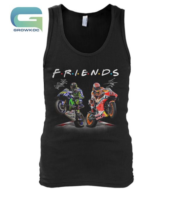 Valentino Rossi And Marc Marquez Friends T-Shirt