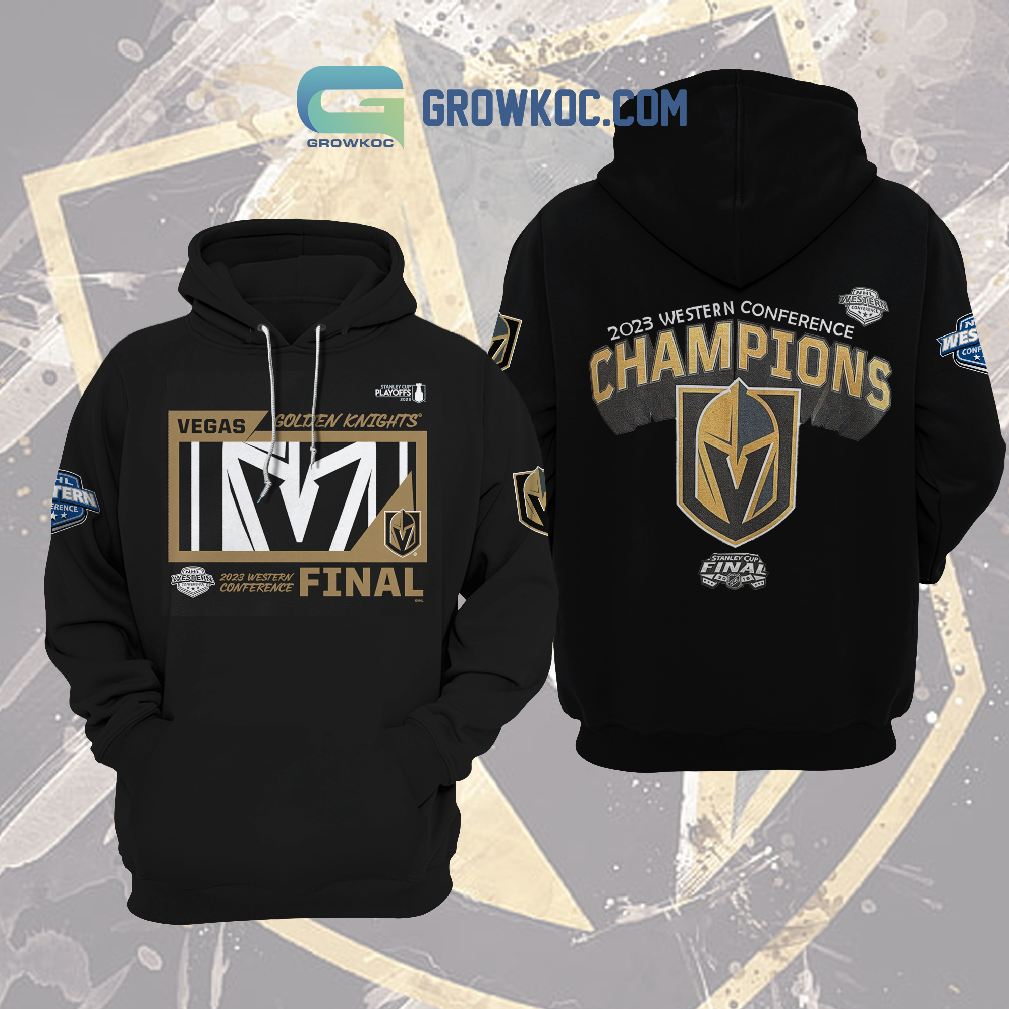 Vegas Golden Knights Champs Western Conference Champions 2023 Hoodie T-Shirt