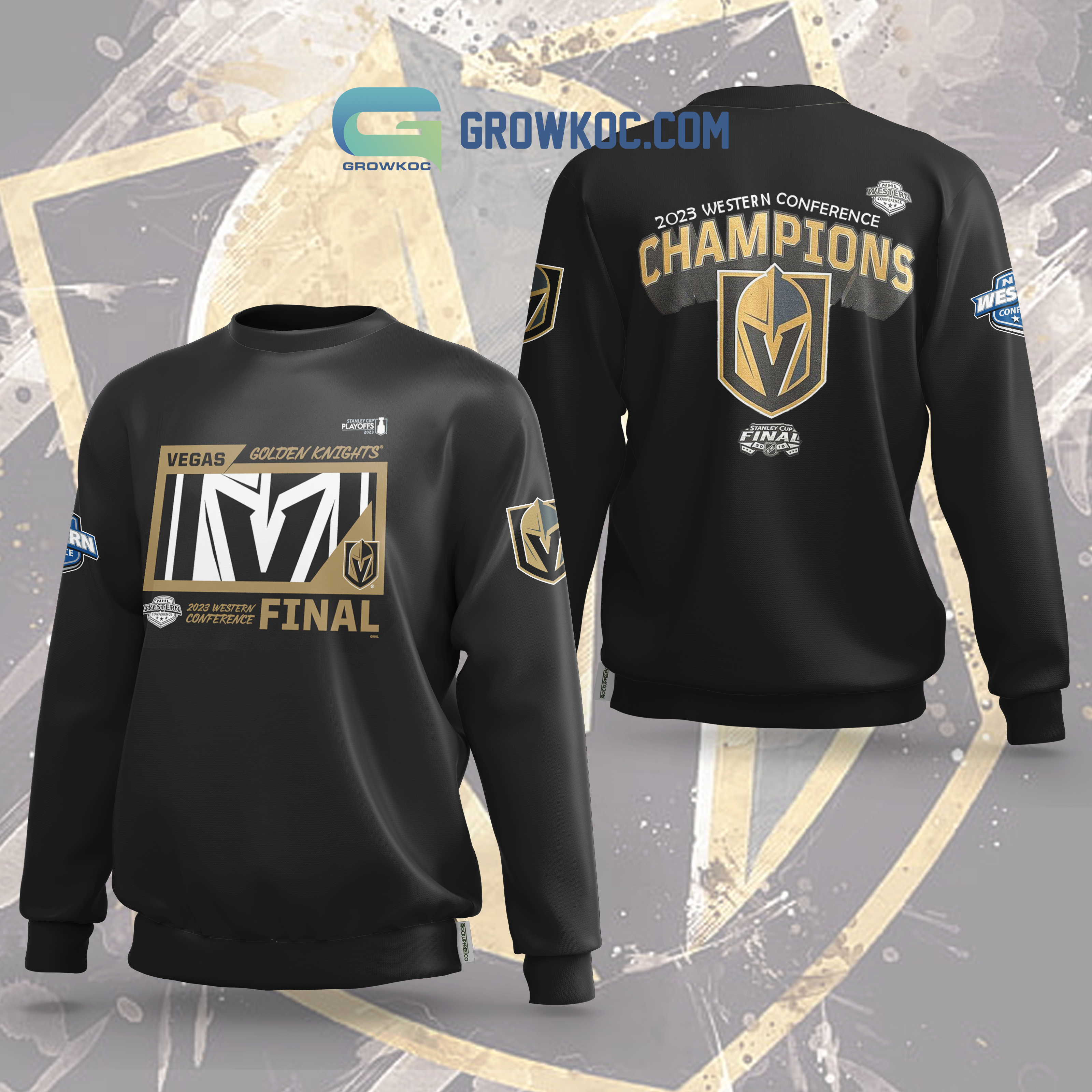 Official vegas golden knights nhl 2023 western conference champions shirt,  hoodie, sweater, long sleeve and tank top