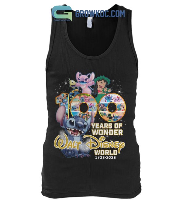 Walt Disney World 100 Years Of Wonder 1923-2023 T-Shirt