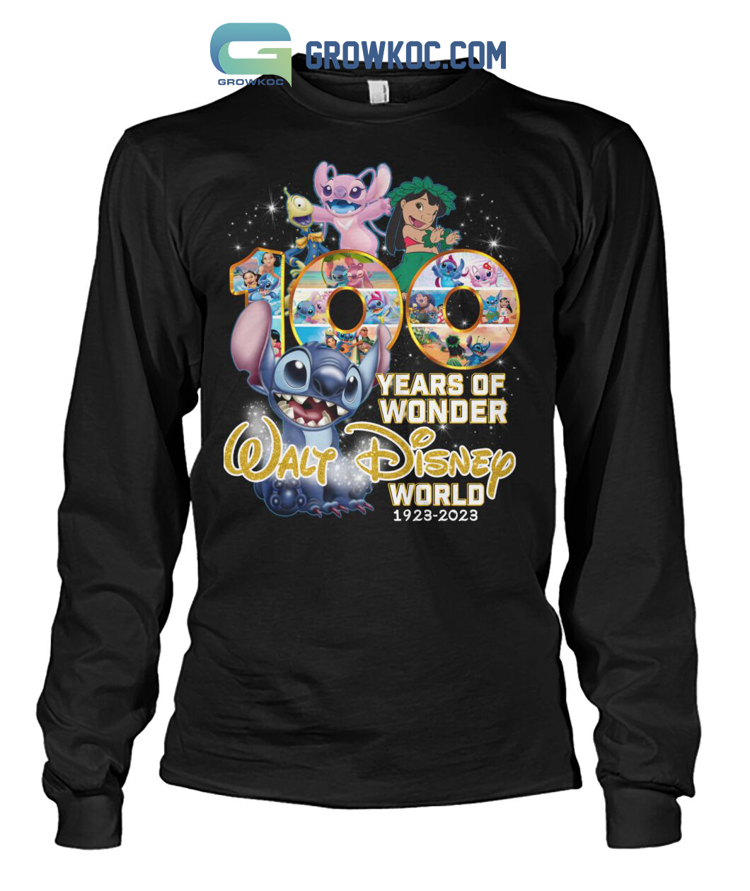 Walt Disney World 100 Years Of Wonder 1923-2023 T-Shirt