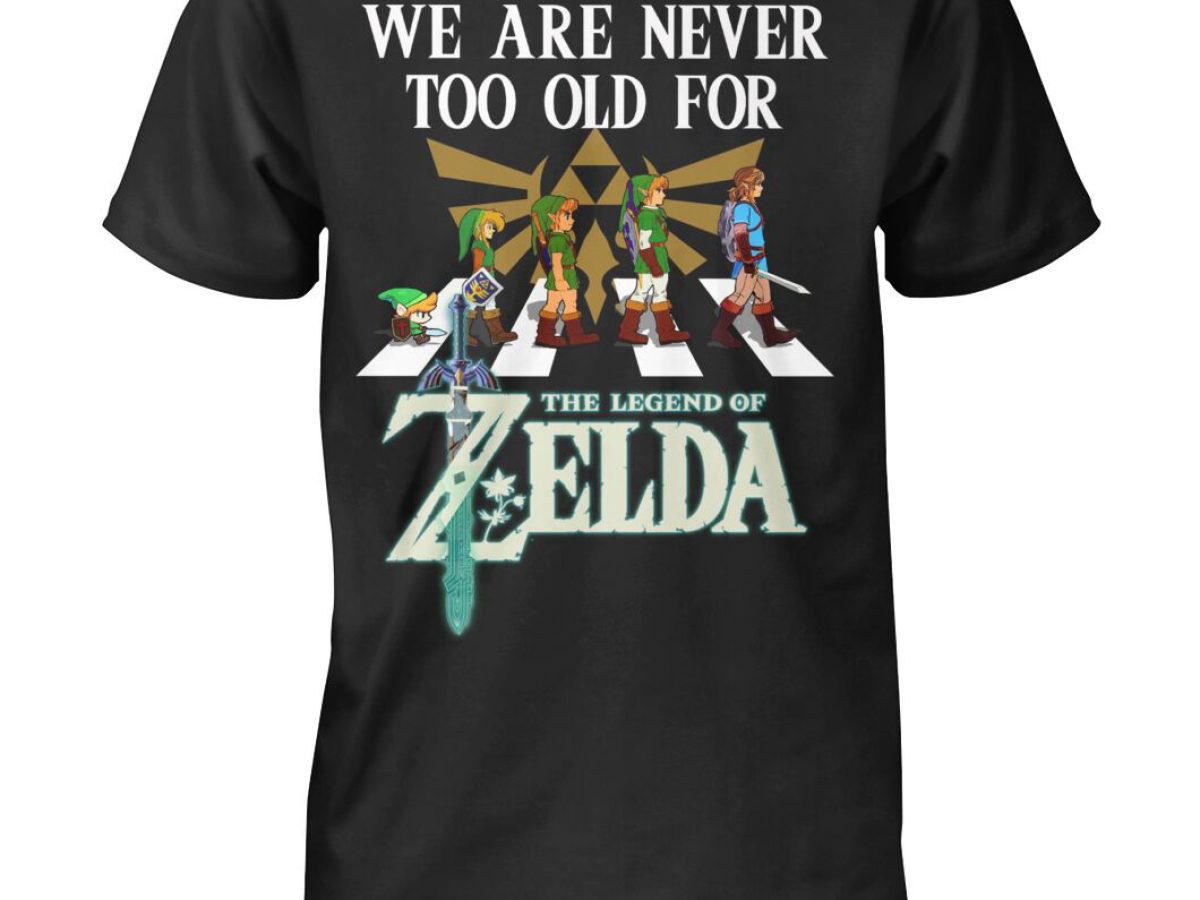 Leyends Never Die V.2 - Legend of Zelda T-Shirt - The Shirt List