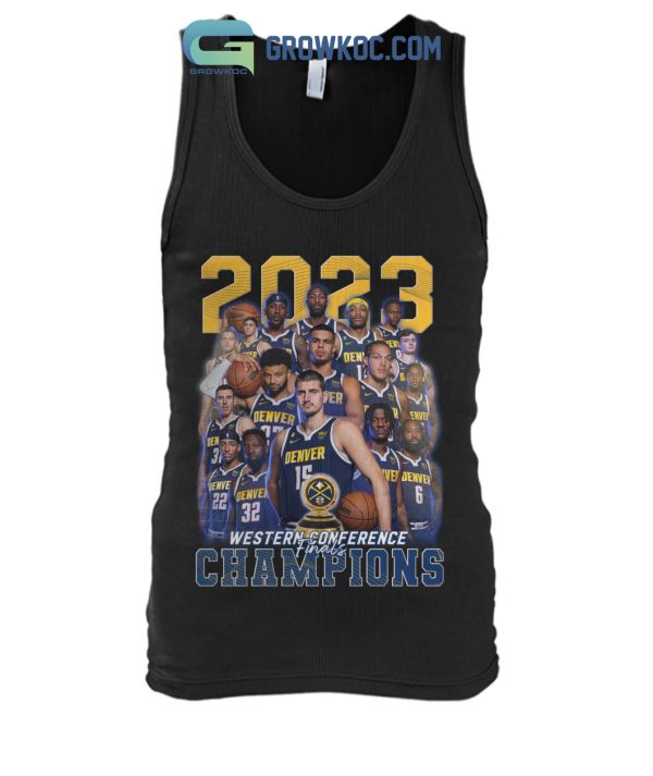 Western Conference Champions 2023 Denver Nuggets Deafeat Lakers T-Shirt