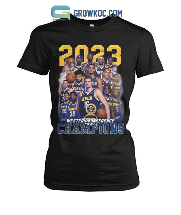 Western Conference Champions 2023 Denver Nuggets Deafeat Lakers T-Shirt