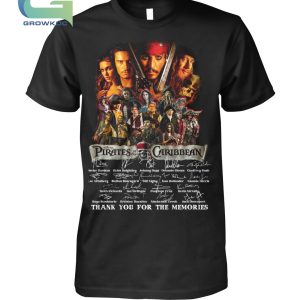 Pirates of the Caribbean Thank You For The Memories T-Shirt