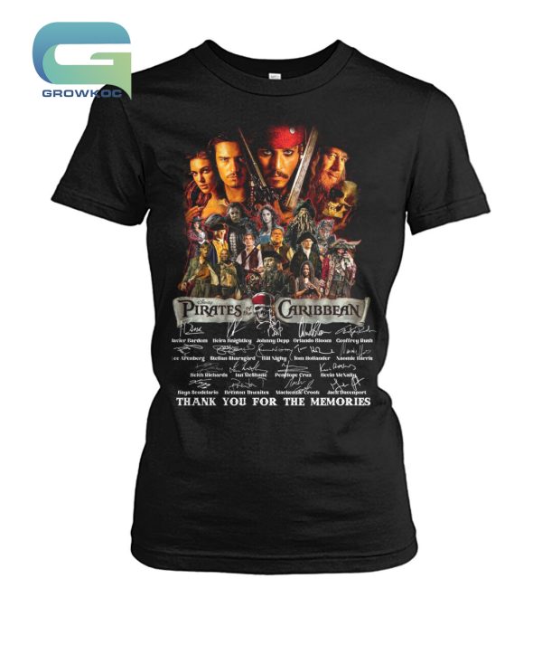 Pirates of the Caribbean Thank You For The Memories T-Shirt