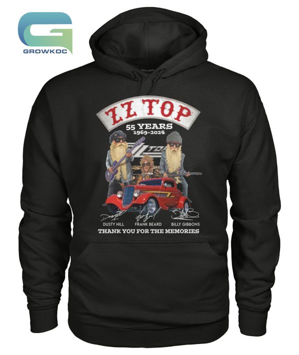 ZZ Top 55 Years 1969-2024 T-Shirt