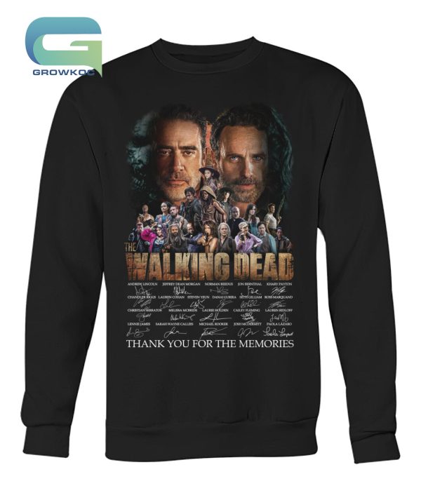 The Walking Dead Thank You For The Memories T-Shirt