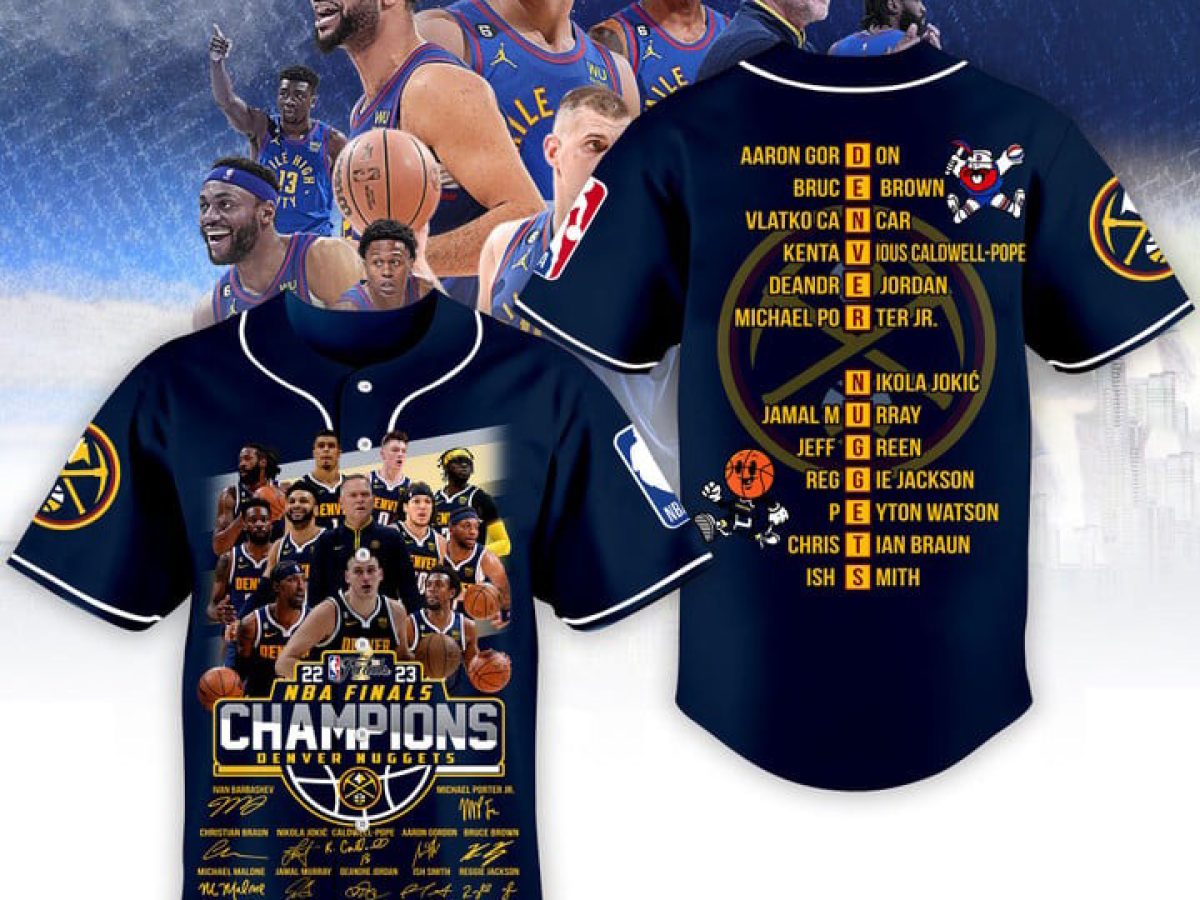 Denver Nuggets The Best Team Ever NBA Finals Champions June 2023 T Shirt -  Growkoc