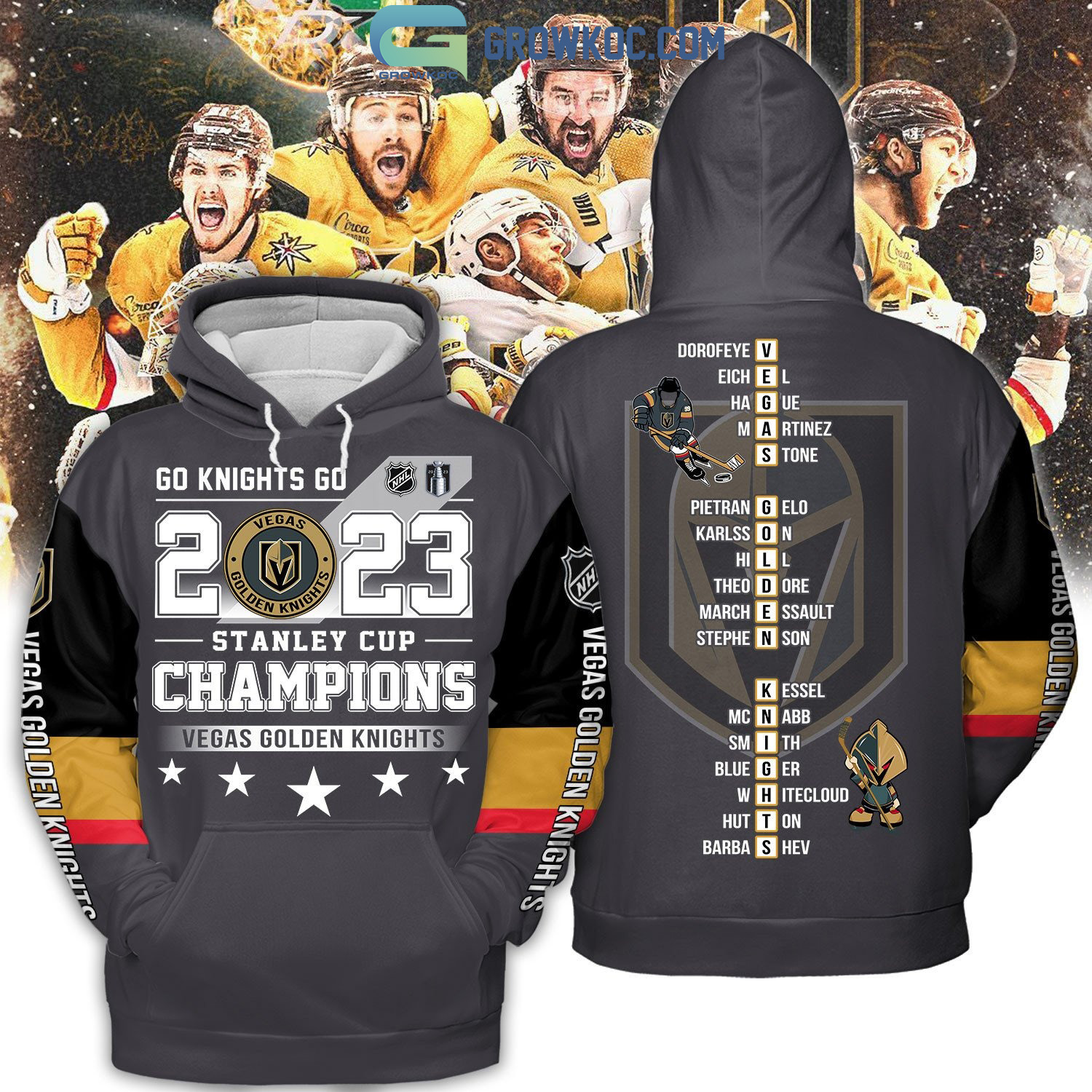 Las Vegas City Of Champions NHL Stanley Cup And WNBA Champions T Shirt -  Growkoc