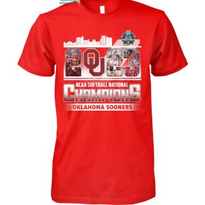 2023 NCAA Softball National Champions Oklahoma Sooners T Shirt