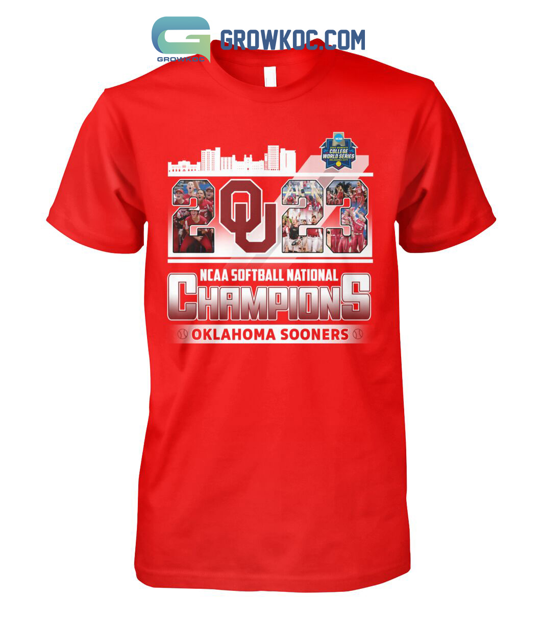 2023 NCAA Softball National Champions Oklahoma Sooners T Shirt