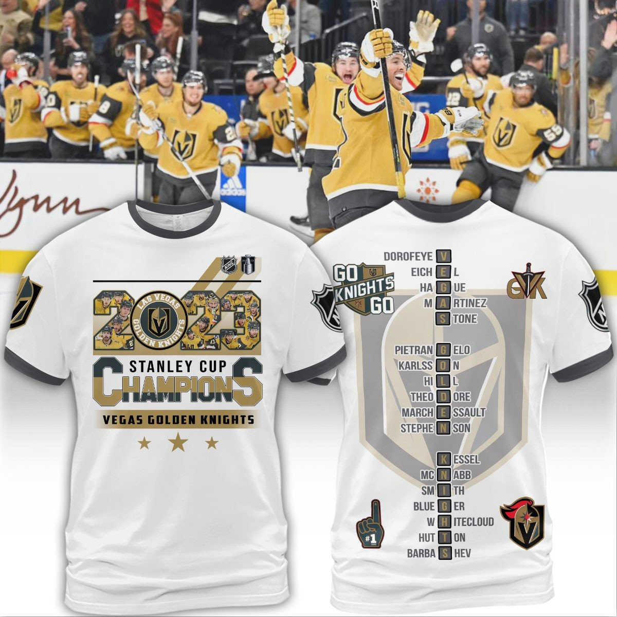 2023 Stanley Cup winners are the Vegas Golden Knights