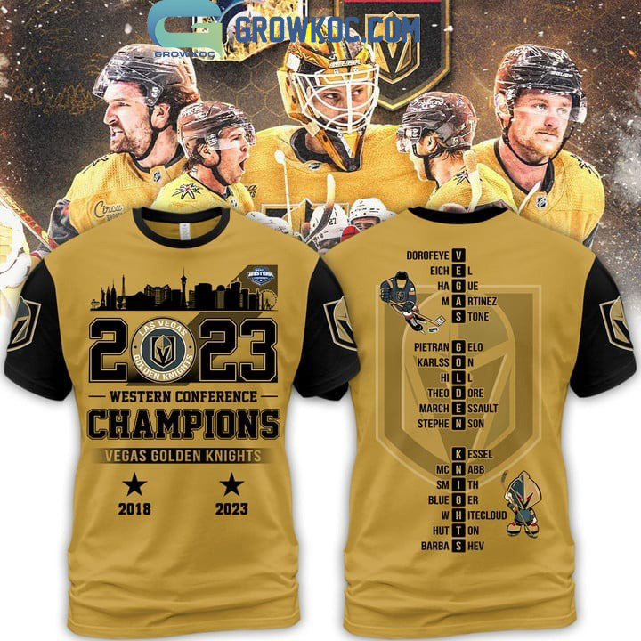 Men’s Vegas Golden Knights 2023 Stanley Champions Patch Jersey V2