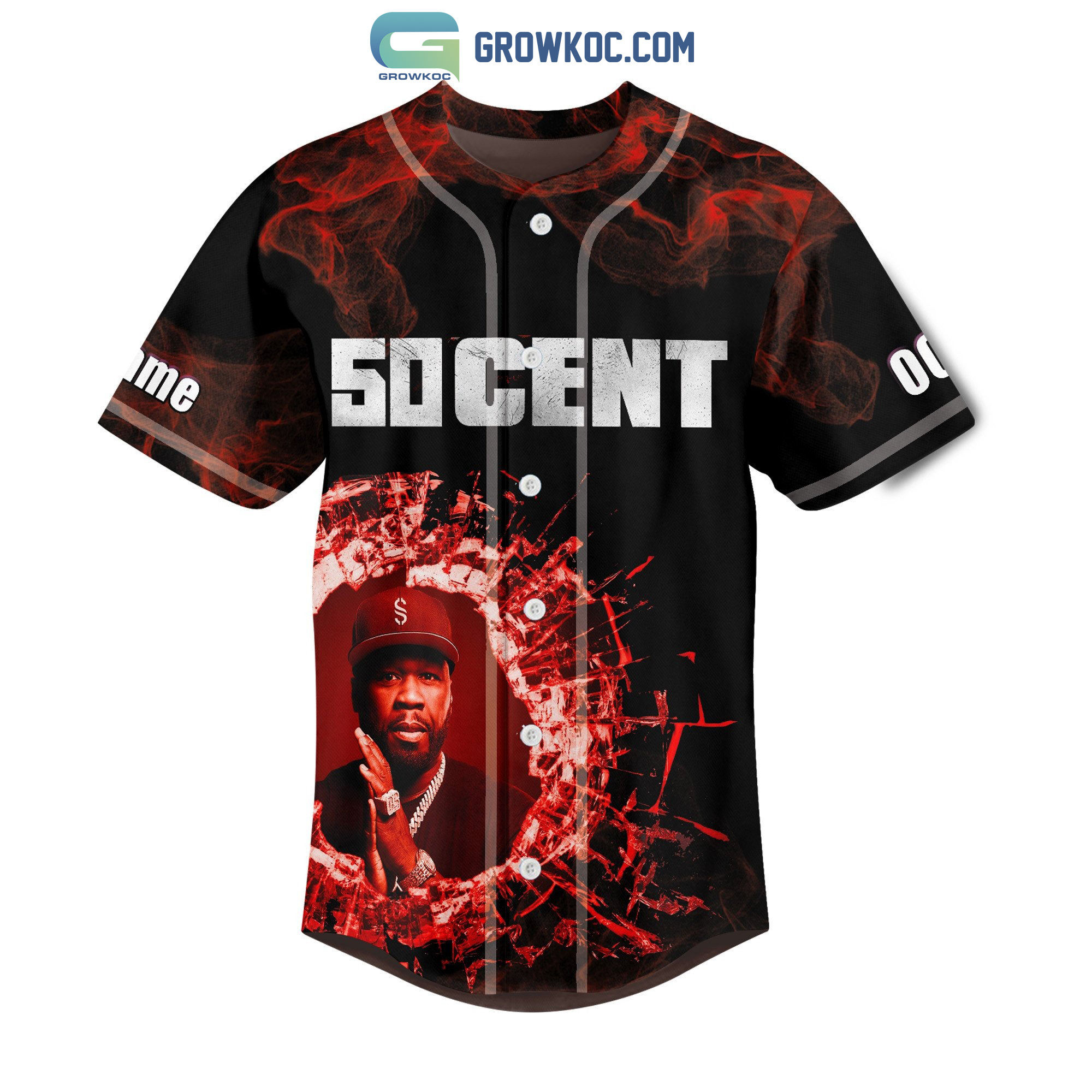 50 Cent The Final Lap Tour 2023 Personalized Baseball Jersey - Growkoc