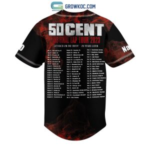 50 Cent The Final Lap Tour 2023 Personalized Baseball Jersey - Growkoc