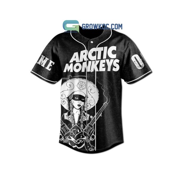Arctic Monkeys I Go Crazy ‘Cause And Satisfaction Feels Personalized Baseball Jersey