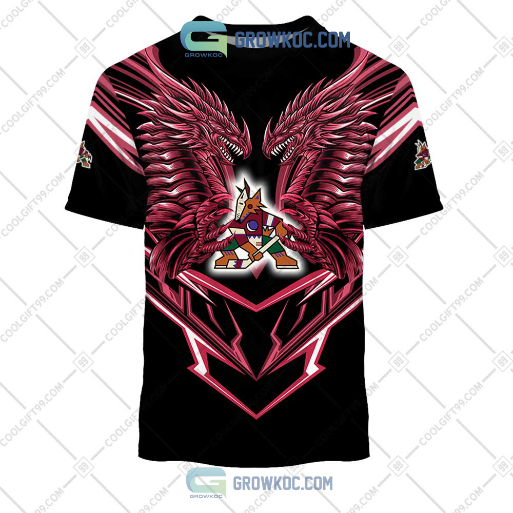 Arizona Coyotes NHL Personalized Dragon Hoodie T Shirt