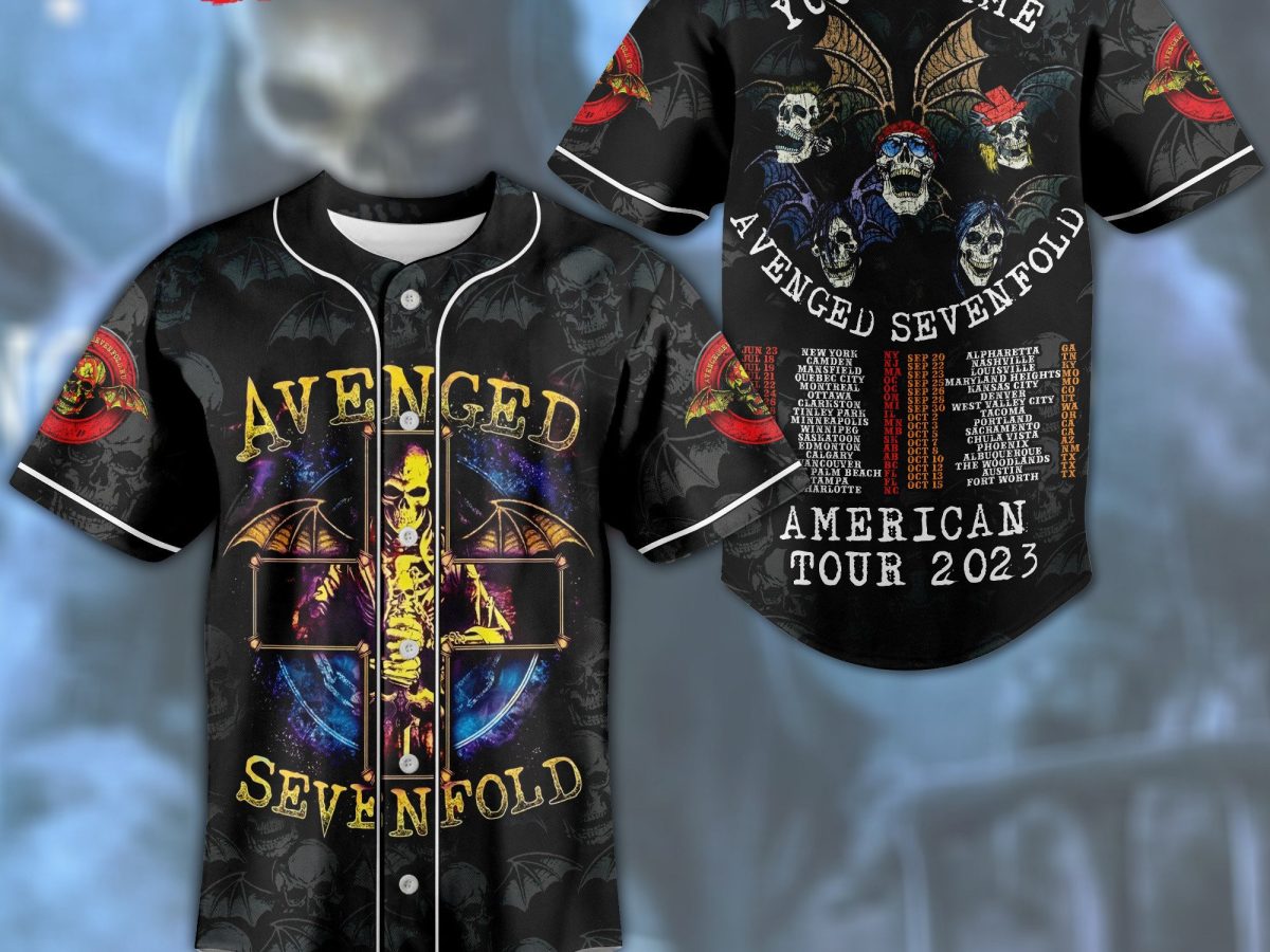 Personalized! Metallica Rock Band 3D Baseball Jersey Shirt Limited