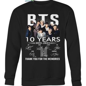 BTS 10 Years Festa Present Everywhere 2013 2023 T Shirt
